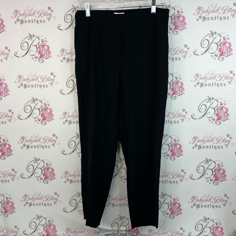 Babaton pants trousers blackClassic Black Pants cinching stretchy waist